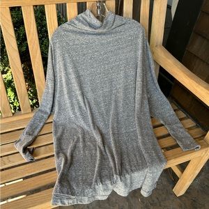 We The Free Women’s Funnel Neck Tunic, Heather Grey, Size S